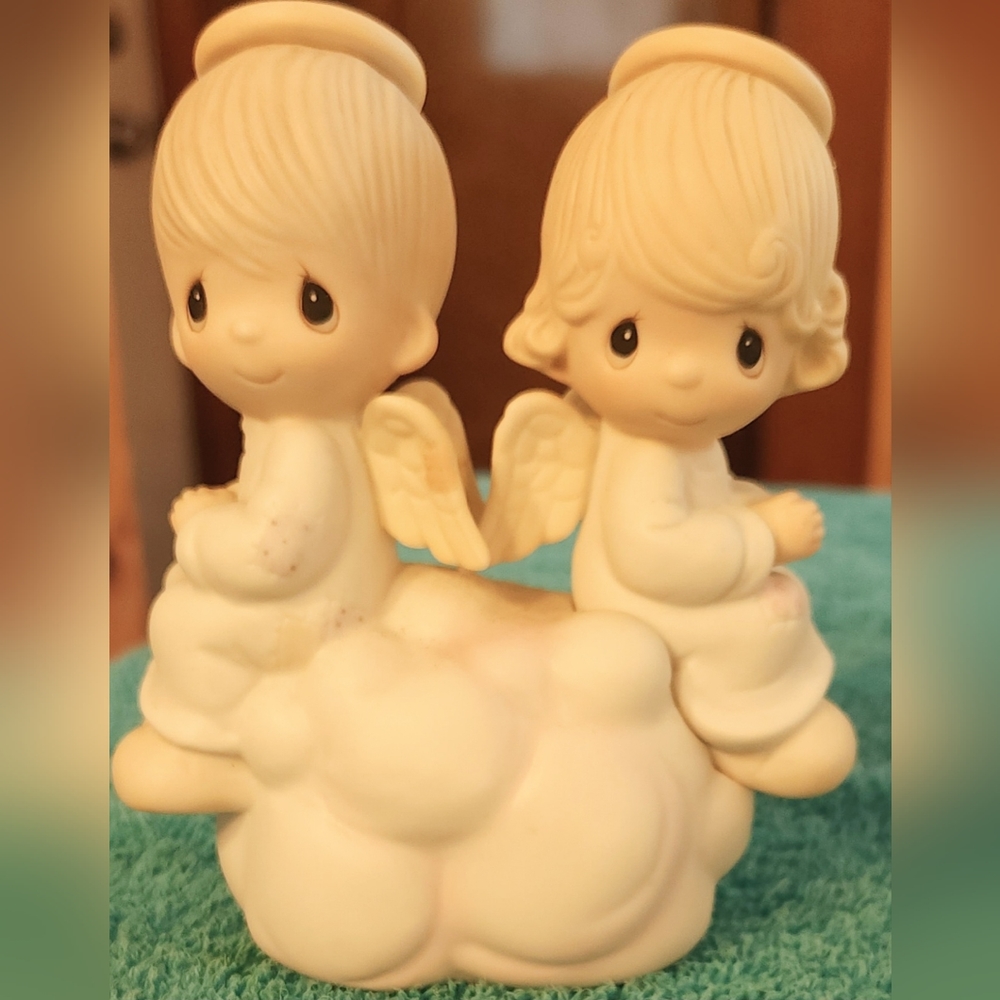 Precious Moments "But Love Goes on Forever "